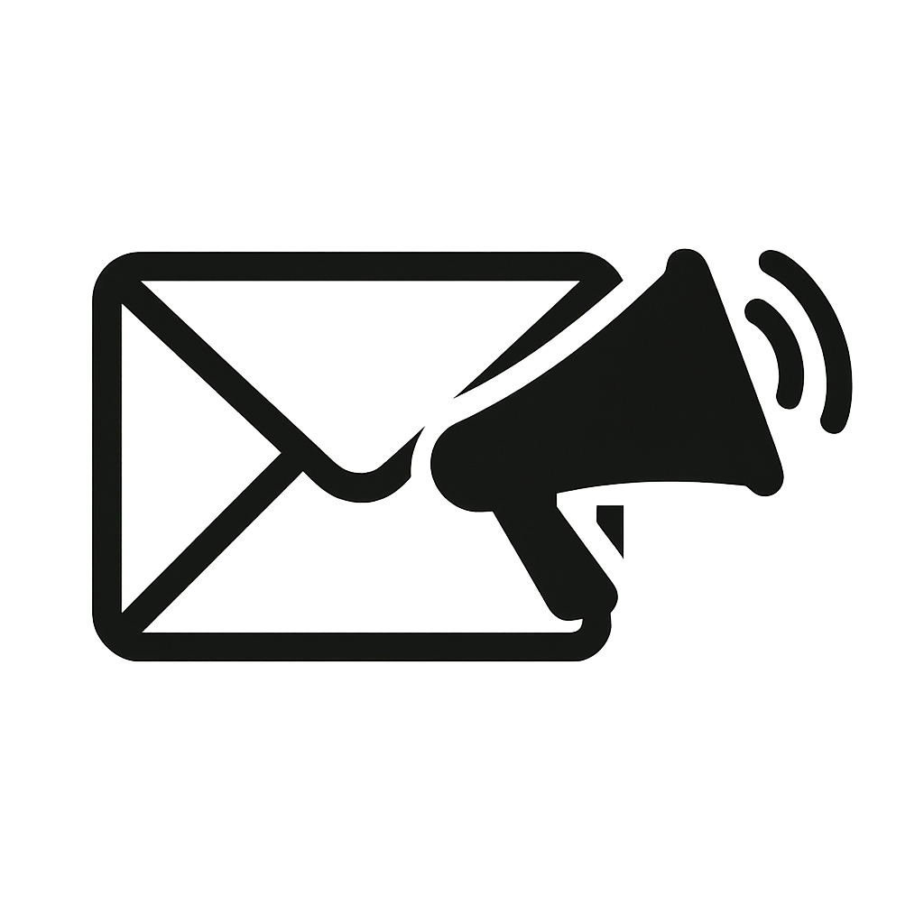 Ícono servicio email marketing